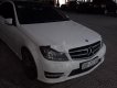 Mercedes-Benz C class   2012 - Cần bán lại xe Mercedes sản xuất năm 2012, màu trắng, nhập khẩu nguyên chiếc, 600 triệu