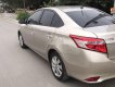 Toyota Vios 2017 - Bán Toyota Vios E MT sản xuất 2017, màu vàng cát số sàn