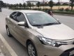 Toyota Vios 2017 - Bán Toyota Vios E MT sản xuất 2017, màu vàng cát số sàn