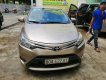 Toyota Vios   2017 - Bán ô tô Toyota Vios E AT đời 2017, màu vàng chính chủ, giá 445tr