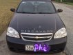 Chevrolet Lacetti   2012 - Bán Chevrolet Lacetti đời 2012, màu đen, số sàn 