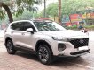 Hyundai Santa Fe   2019 - Cần bán xe Hyundai Santa Fe 2.4 Premium 2019, màu trắng như mới