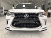 Lexus LX 570 2021 - Viet Auto Luxury Giao ngay Lexus LX570 MBS 4 ghế Vip massage 2021 màu trắng nội thất nâu da bò