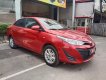 Toyota Vios 2019 - Xe Toyota Vios 1.5G đời 2019, màu đỏ biển SG lướt 9.000km chuẩn chỉ nguyên - giá cực tốt