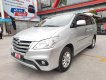 Toyota Innova 2.0G 2014 - Bán Toyota Innova 2.0G đời 2014, màu bạc, biển SG - Chuẩn 90.000km, chất êm ru, giá còn thương lượng mạnh