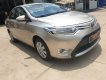 Toyota Vios 1.5 E CVT 2017 - Cần bán Toyota Vios 1.5 E CVT đời 2017, màu vàng, biển SG - 66.000km - Giá giảm vài chục