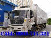 Xe tải 5 tấn - dưới 10 tấn 2021 - Showroom bán xe tải DongFeng B180 thùng kín dài 9m7 thùng mở 3 cánh