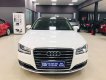 Audi V8   2014 - Cần bán gấp Audi A8 2014, màu trắng, nhập khẩu còn mới