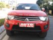 Mitsubishi Triton MT 2015 - Bán Mitsubishi Triton MT đời 2015, màu đỏ, nhập khẩu nguyên chiếc, giá chỉ 348 triệu