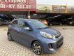 Kia Morning 2019 - Bán ô tô Kia Morning S sản xuất năm 2019, màu xanh lam, giá tốt bao rút hồ sơ, thủ tục sang tên nhanh gọn