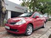 Nissan Tiida   AT   2007 - Bán xe Nissan Tiida AT sản xuất năm 2007, màu đỏ, nhập khẩu  
