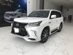 Lexus LX 570 MBS 2020 - Bán chiếc Lexus LX570 MBS 4 chổ Vip phiên bản Super Sport Trung Đông màu trắng, nội thất nâu da bò xe sản xuất 2020 đăng