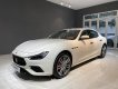 Maserati Ghibli 2022 - Sẵn 1 chiếc duy nhất tại Showroom - Màu trắng, nội thất nâu cực đẹp
