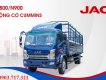 Xe tải 5 tấn - dưới 10 tấn 2022 - Bán xe tải Jac N900 thùng 7m động cơ Cummins bảo hành 5 năm