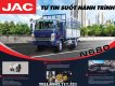 Xe tải 5 tấn - dưới 10 tấn 2022 - Bán xe tải Jac N680 tải 6T5 thùng dài 6m2| Jac N680 động cơ Đức
