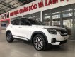 Kia Seltos   1.4 Turbo Premium  2021 - Cần bán xe Kia Seltos 1.4 Turbo Premium năm sản xuất 2021, màu trắng còn mới, 759 triệu
