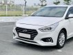 Hyundai Accent 2019 - Đã check ở hãng Hyundai, màu trắng sơn zin 99.99%, bản ghế nỉ chưa ngồi lần nào