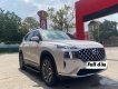 Hyundai Santa Fe 2021 - Xe màu trắng nội thất ghế da
