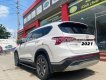 Hyundai Santa Fe 2021 - Xe màu trắng nội thất ghế da