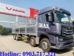 Xe tải Trên 10 tấn 2023 - Xe tải Howo Max 4 chân động cơ MAN nhập khẩu 2023 giao ngay 