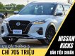 Nissan Kicks 2023 - Bản tiêu chuẩn, tặng 100% lệ phí trước bạ