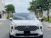Hyundai Santa Fe 2022 - Xe màu trắng, nội thất nâu