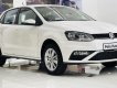 Volkswagen Polo hatchback 2023 - màu trắng, nhập khẩu nguyên chiếc, tặng phí trước bạ và voucher phụ kiện khủng 0% lãi suất