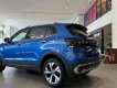 Volkswagen T-Cross luxury 2023 - màu xanh, nhập khẩu nguyên chiếc, tặng phí trước bạ, voucher phụ kiện 300 triệu + 0% lãi suất