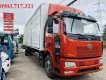FAW Xe tải ben 2022 - Bán xe tải Faw nhập khẩu chính hãng động cơ 220HP 6t8 thùng kín Pallet có con lăn điện tử