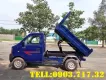 Xe tải 1 tấn - dưới 1,5 tấn 2025 - Xe ben 970Kg hiệu SRM K990 mới 2025 thùng 1 khối