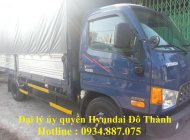 Hyundai HD 2019 - Đại lý bán xe tải Hyundai HD99 6.5 tấn – 6T5 thùng dài 4.9m giá 630 triệu tại Tp.HCM
