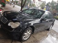 Mercedes-Benz C200 1.8AT 2002 - Cần bán xe Mercedes C200 1.8AT năm 2002, màu đen như mới giá 235 triệu tại Hà Tĩnh