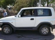 Ssangyong Korando     MT 2002 - Bán ô tô Ssangyong Korando MT đời 2002, màu trắng  giá 150 triệu tại Bình Định