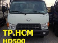 Thaco HYUNDAI HD650 2016 - TP. HCM Thaco Hyundai HD650, màu trắng, thùng mui bạt nhôm giá 586 triệu tại Tp.HCM