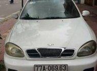 Daewoo Lanos MT 2008 - Nhượng lại ô tô Daewoo Lanos MT đời 2008, màu trắng số sàn giá 125 triệu tại Bình Định
