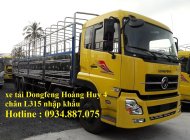 JRD 2017 - Bán xe tải Dongfeng Hoàng Huy 4 chân 17.9 tấn (17t9) thùng dài 9.5 mét giá 1 tỷ 60 tr tại Tp.HCM