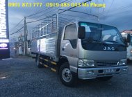Xe tải 1250kg 2016 - Xe tải Jac 3.5 tấn chạy bằng B, giá xe tốt nhất giá 350 triệu tại Bình Dương