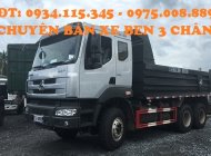 Xe tải 10000kg 2016 - Cần bán xe tải Ben Chenglong 3 chân đời 2016, màu bạc, động cơ 310HP giá 1 tỷ 100 tr tại Bình Dương