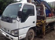 Xe tải 5000kg 2008 - Xe cẩu cũ Isuzu 1T9 đời 2008, thùng 4m3 gắn cẩu gấp giá 470 triệu tại Tp.HCM