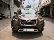 Hyundai Santa Fe CRDi  2012 - Bán Hyundai Santa Fe CRDi đời 2012, màu nâu, nhập khẩu nguyên chiếc, giá tốt giá 785 triệu tại Tp.HCM