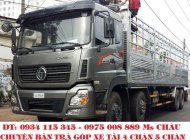 Xe tải Trên 10 tấn   2017 - Bán Dongfeng 17.9T Trường Giang 4 chân đời 2017, màu bạc giá 980 triệu tại Bình Dương