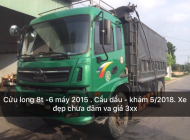 Fuso L315 2015 - Bán xe tải ben 8 tấn TMT Cửu Long mặt quỷ đời 2015, giá tốt. Xe đẹp, không lỗi, c ầu Howo 1 cầu giá 390 triệu tại Quảng Ninh