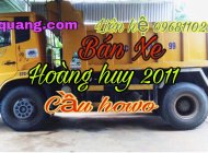 Xe tải 5 tấn - dưới 10 tấn 2011 - Cần bán xe tải ben 8 tấn Dongfeng Hoàng Huy, đời 2011, cầu Howo, xe đẹp giá 420 triệu tại Phú Thọ