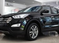 Hyundai Santa Fe 2017 - Bán ô tô Hyundai Santa Fe đời 2017, màu đen giá 1 tỷ 310 tr tại Bến Tre