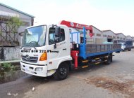 Hino 500 Series 2017 - Bán xe tải Hino 6T gắn cẩu Unic giá rẻ, hỗ trợ vay cao giá 1 tỷ tại Bình Dương