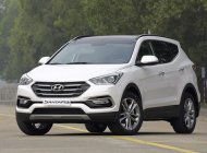 Hyundai Santa Fe 2018 - Cần bán xe Hyundai Santa Fe đời 2018, màu trắng giá 1 tỷ 70 tr tại Quảng Ngãi