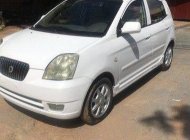 Kia Morning  LX 2004 - Bán xe Kia Morning LX đời 2004, màu trắng, nhập khẩu giá 150 triệu tại Tp.HCM