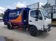 Xe tải 1250kg 2018 - Bán trả góp xe ép rác Hino 6 khối giá 940 triệu tại Bình Dương