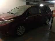 Toyota Sienna 2012 - Cần bán Toyota Sienna năm 2012, màu đỏ, nhập khẩu giá 2 tỷ 150 tr tại Khánh Hòa