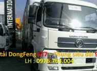 Xe tải Xetải khác 2017 - Xe tải Dongfeng 6.7 tấn là dòng xe thùng kín được nhập khẩu nguyên chiếc giá 835 triệu tại Sóc Trăng